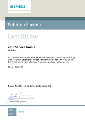 Siemens Solution Partner